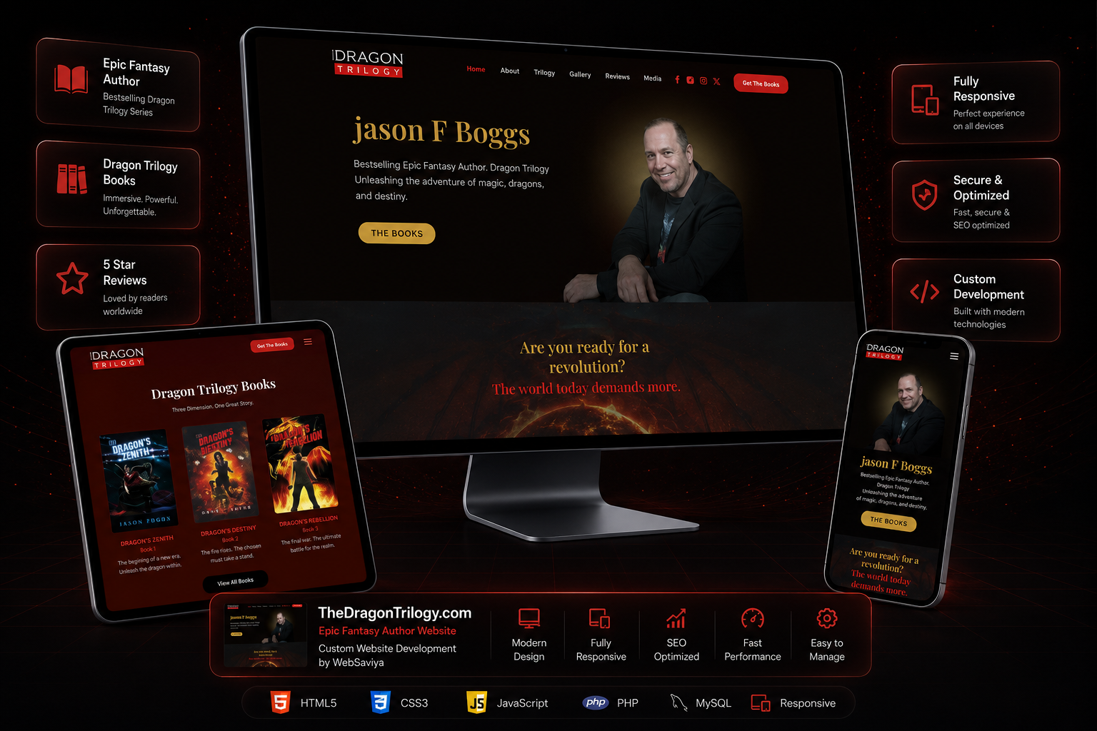 The Dragon Trilogy — Jason F Boggs Author Website